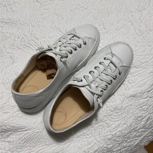 Paul Green White Leather Sneakers